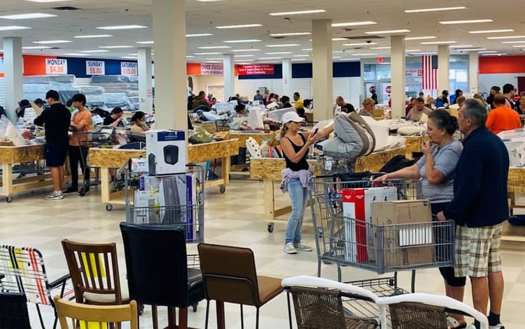 EMPTY THE BINS storefront