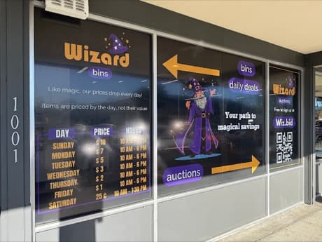 Wizard Bins & Auctions - Santa Rosa in Santa Rosa, California Amazon bin store