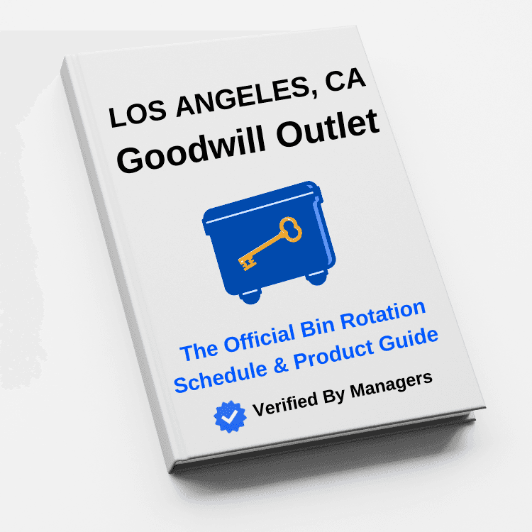 Goodwill Outlet Los Angeles - Glendale rotation guide
