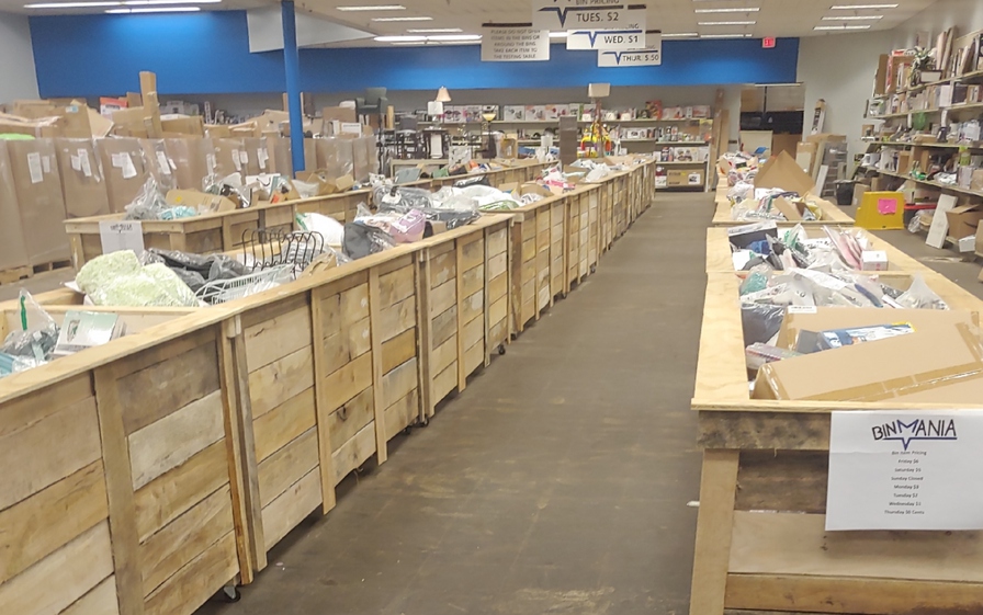 Bin and liquidation store Bin Mania Johnstown | 663 W Coshocton St, Johnstown, Ohio